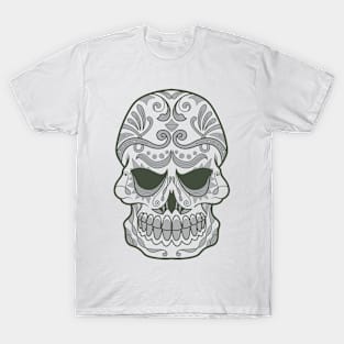 Floral Skull T-Shirt